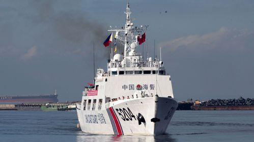 中国海警船最新爆料,捍卫海洋权益，捍卫国家主权！”